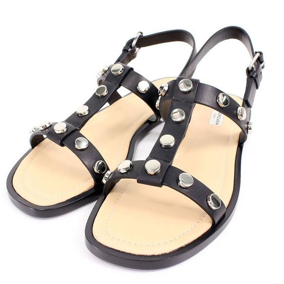 NEW Balenciaga leather sandals - Picture 5 of 11